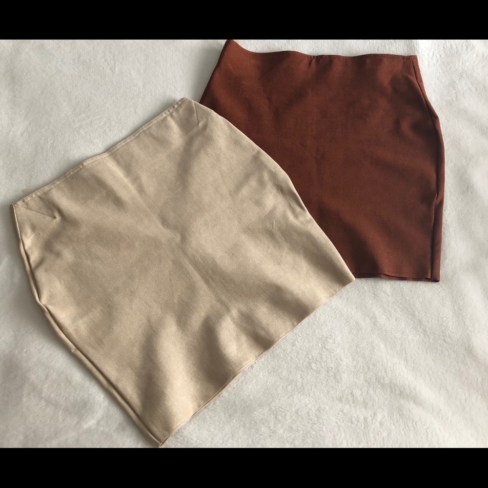 Spandex Mini Skirt